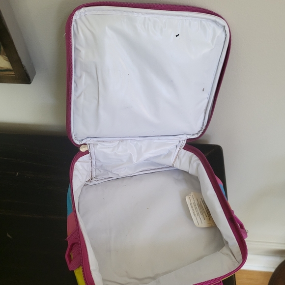 Y2K Lizzie Mcguire Pink Lunch Bag Vintage Lizzie Mcguire Lunch box 8x8 - Picture 5 of 12